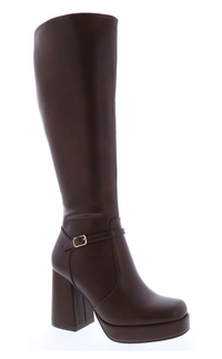 East - Women's Knee High Platform Boots