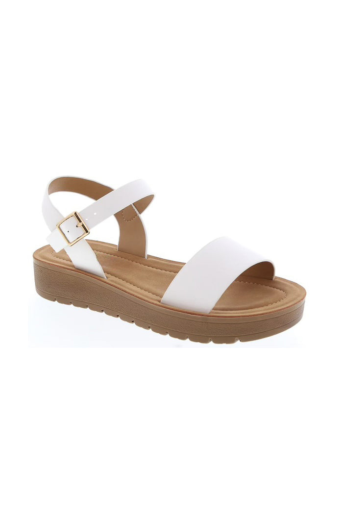 Salvia - Comfort Insole Ankle Strap Sandals