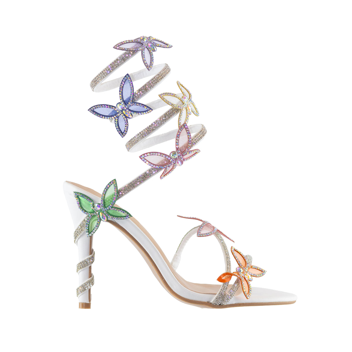 High Heels Butterfly Shoes Online Game Open Toe Elegant High Heel