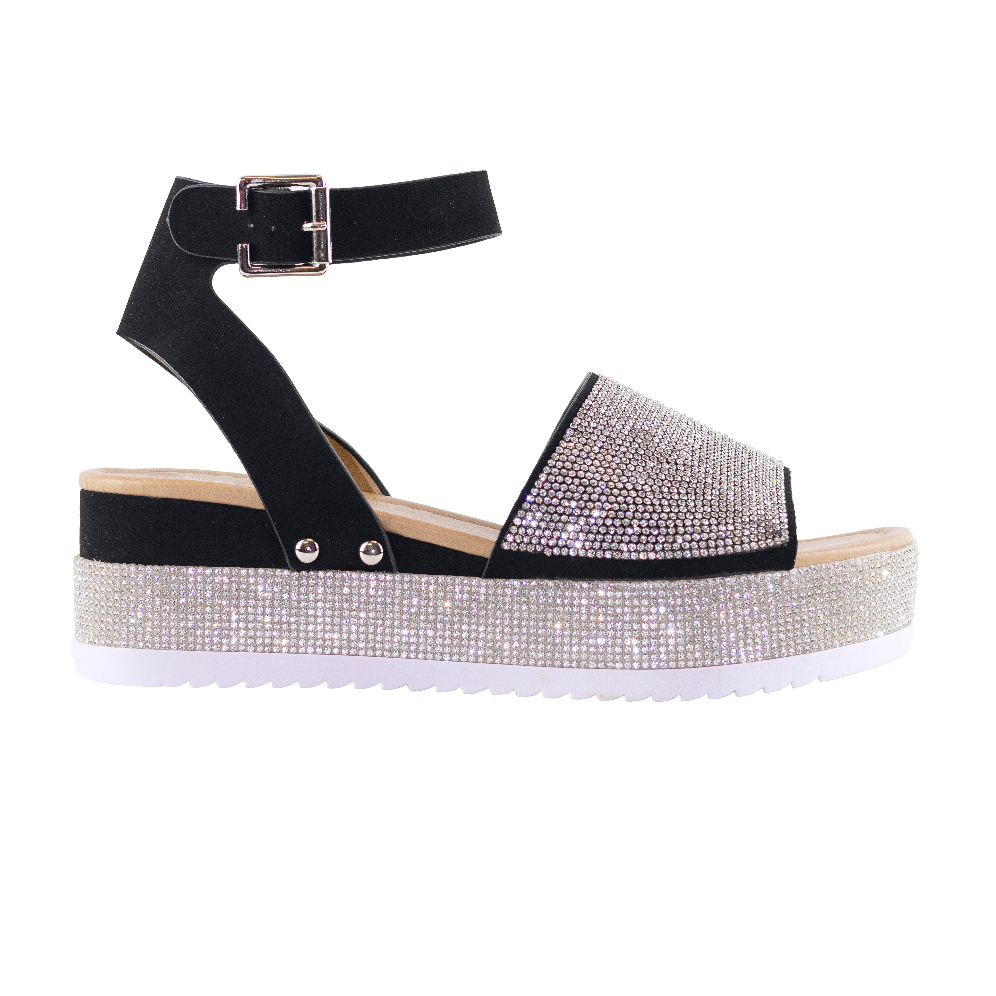 [JILLSTUART]★韓国人気★TINA RIBBON STRAP PLATFORM SANDALS ZTTD Platform Sandals for Womens Open Toe Ankel Strap