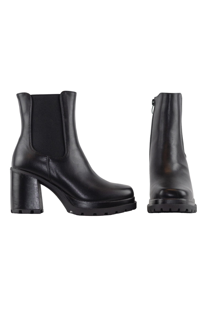 Angel - Mid Heel Ankle Boots For Women