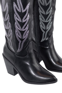 Sofia -  Women's Cowgirl Western Stitched Boots Pointy Toe