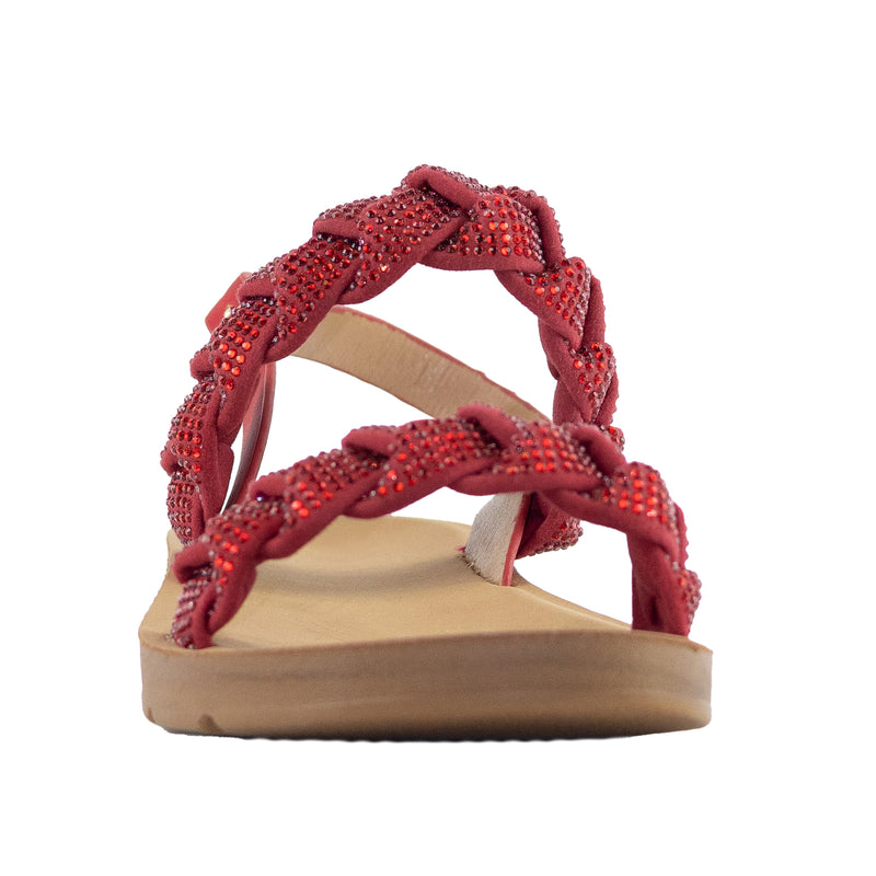 Footwear Summer Strap Sandals Lyon Velcro Front Strap Slide