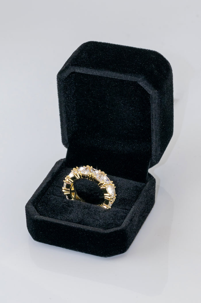 Radiant - Fashion Cubic Zirconia Decor Ring For Women