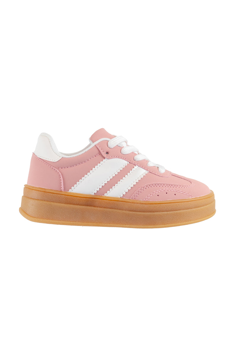 Dulce - Girls' Fashionable Casual Lace-Up Sneakers