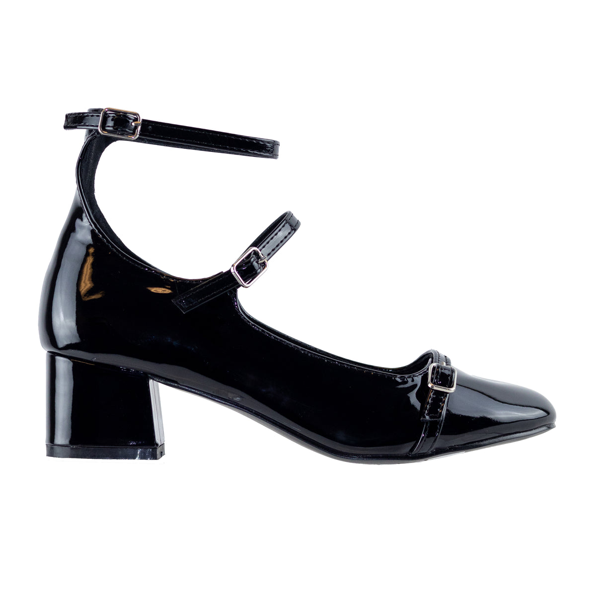 Moments - Faux Leather Mary Jane Shoes for Women