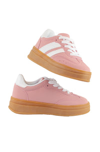 Dulce - Girls' Fashionable Casual Lace-Up Sneakers