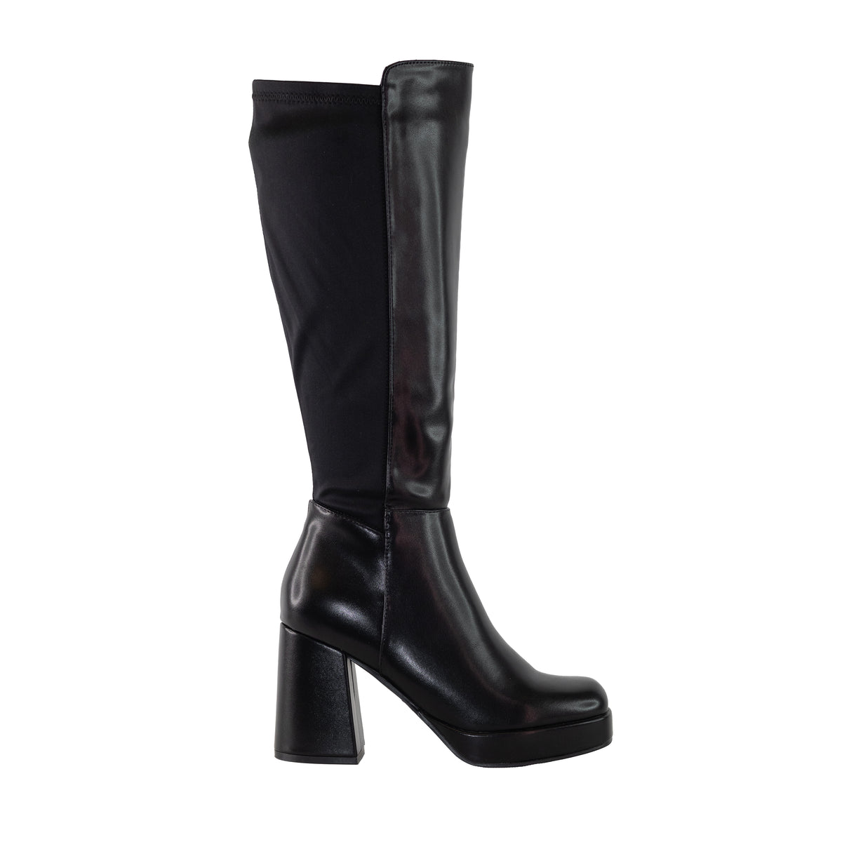 Aurora - Wide Calf  Knee High Platform Boots