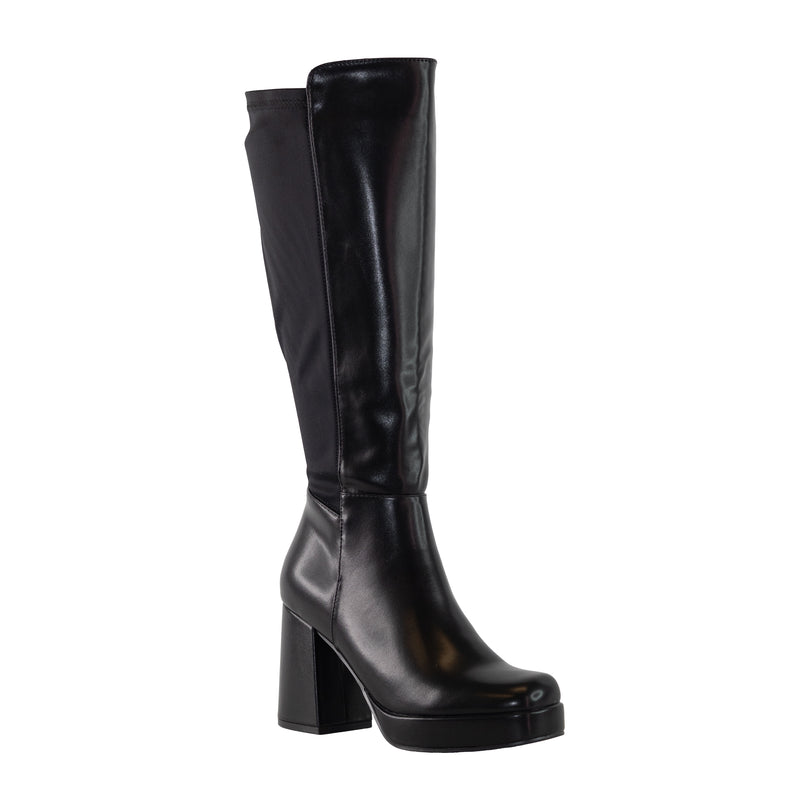 Aurora - Wide Calf  Knee High Platform Boots