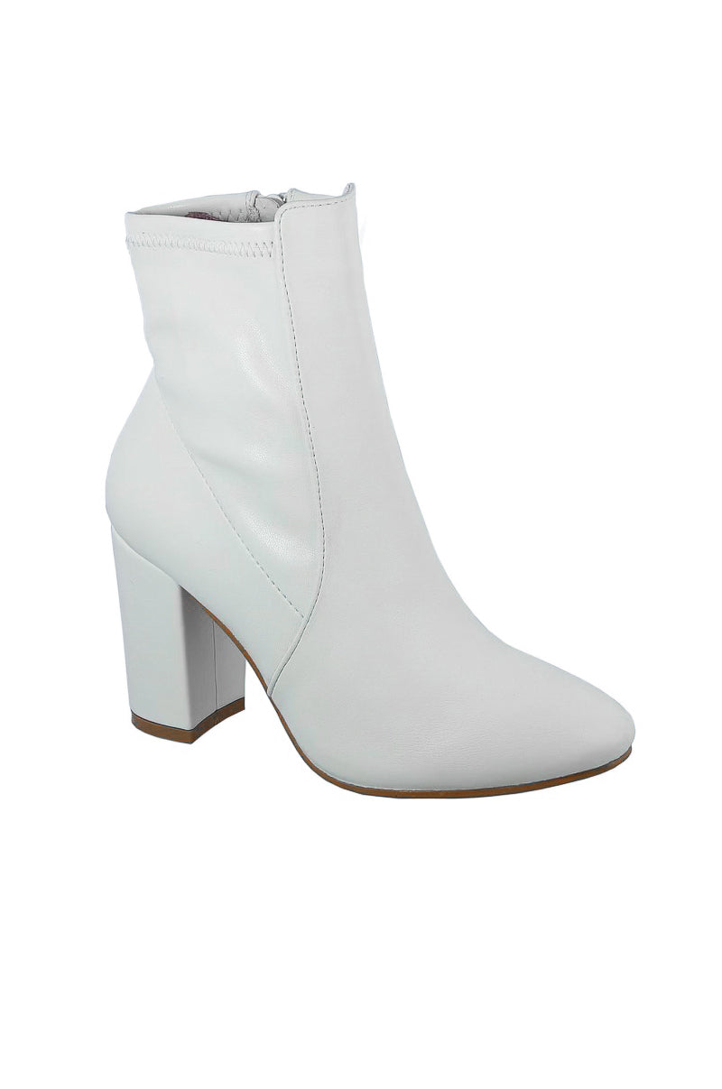 Aster - Block Heeled Ankle Boots For Women