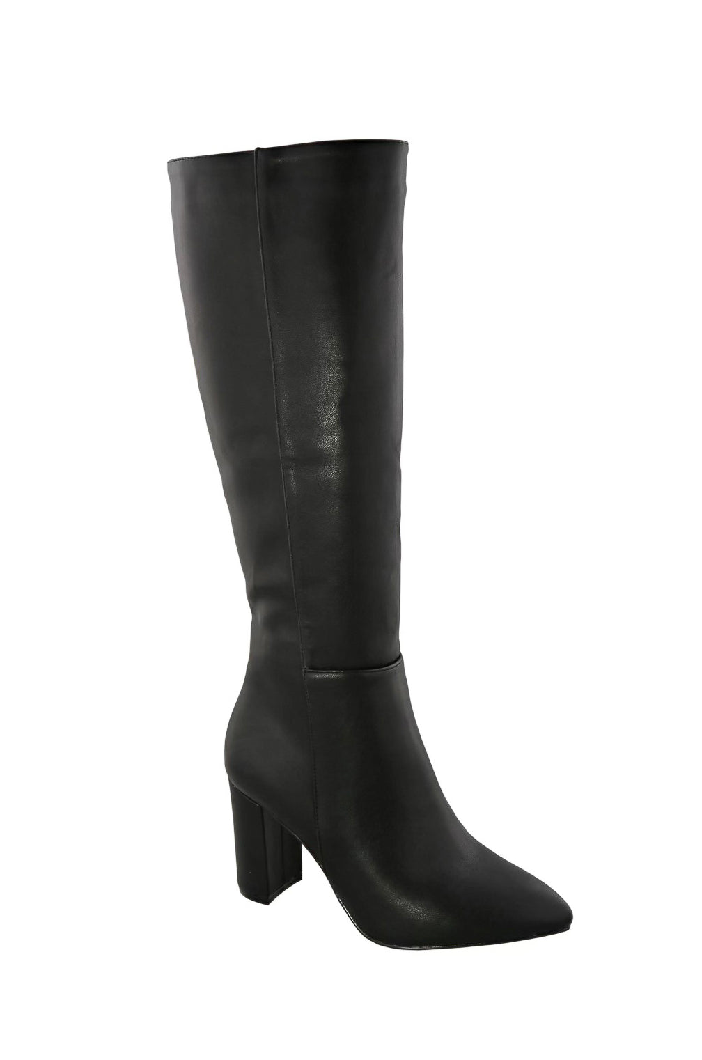 Rebel - Knee High Block Heel Boots