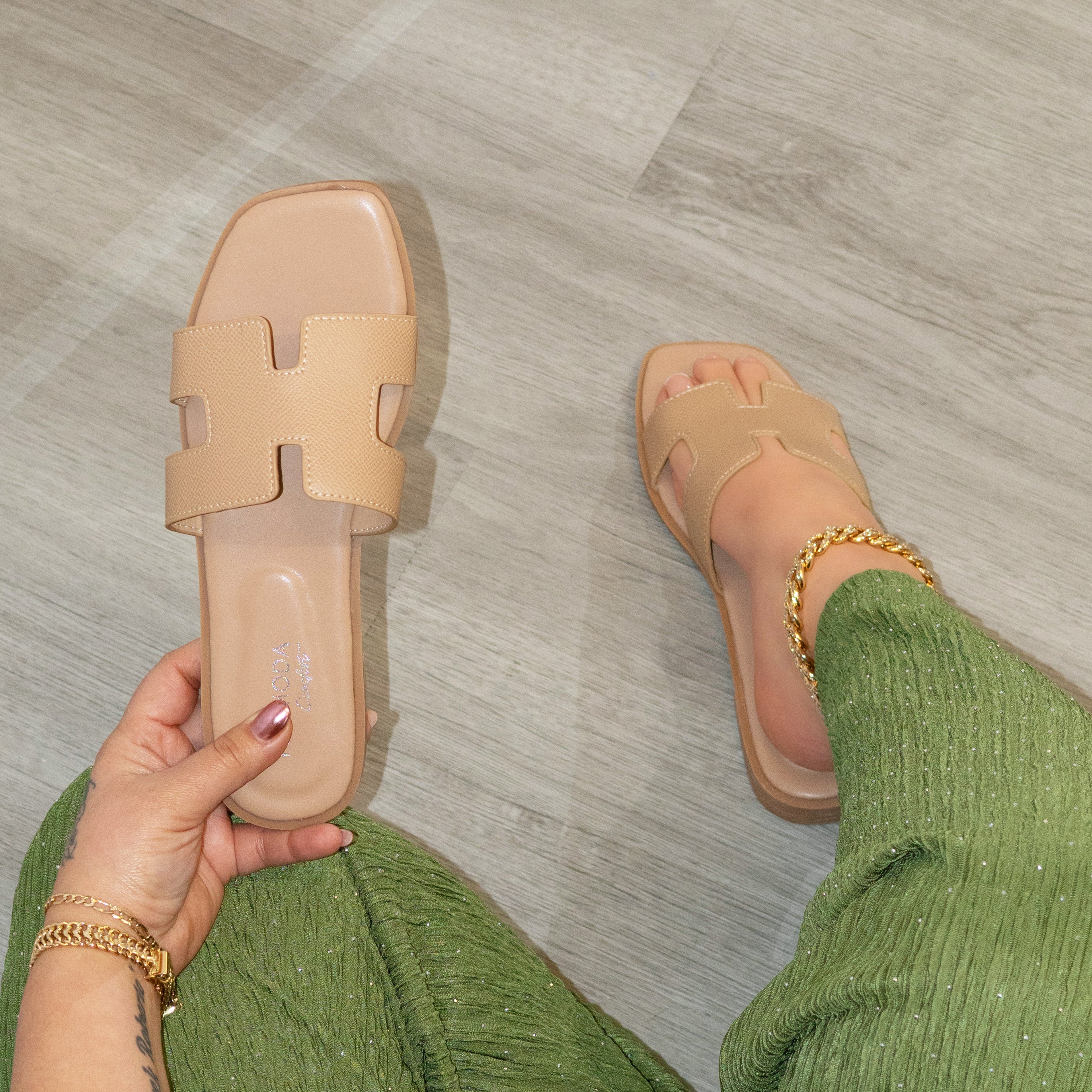 Sydney - Women's Comfort Insole Square Toe Slippers