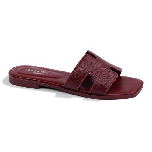 Sydney - Women's Comfort Insole Square Toe Slippers