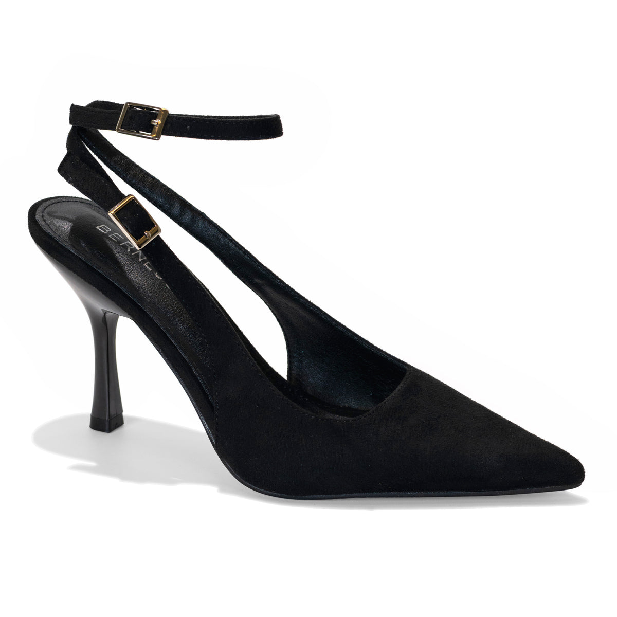 Vincentina - Women’s Ankle Strap Stiletto Heel Sandals, Pointed Toe Dress Heels