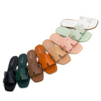 Sydney - Women's Comfort Insole Square Toe Slippers