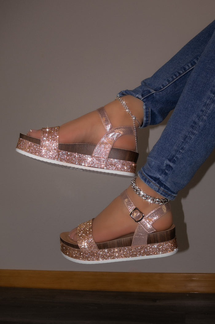 Diamond - Embellished Mid Heels