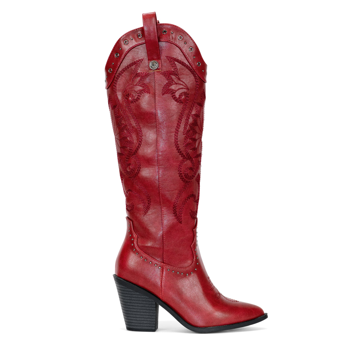 Texas - Cowgirl Western Boots for Women, Stitched Detailing