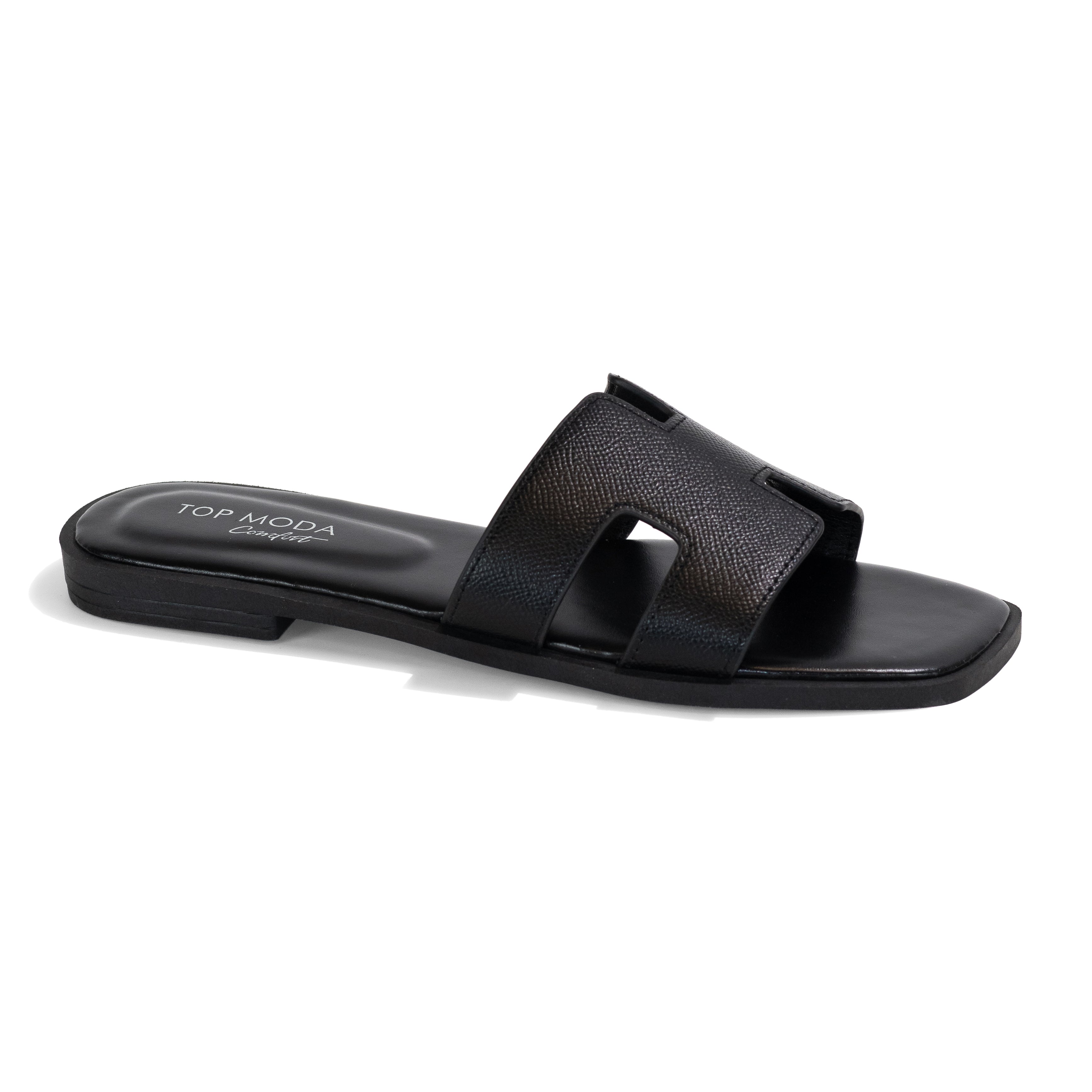 Sydney - Women's Comfort Insole Square Toe Slippers