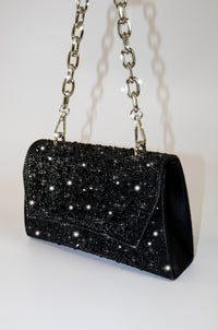 Majestic Gems - Embellished Crossbody Handbag