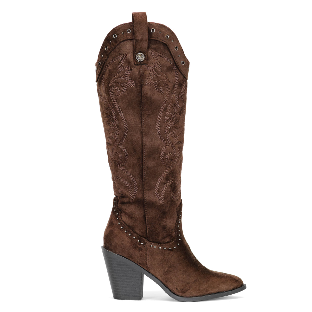 Texas - Cowgirl Western Boots for Women, Stitched Detailing
