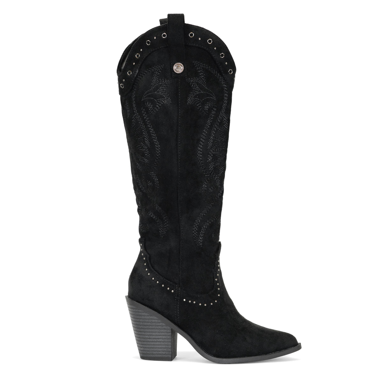 Texas - Cowgirl Western Boots for Women, Stitched Detailing