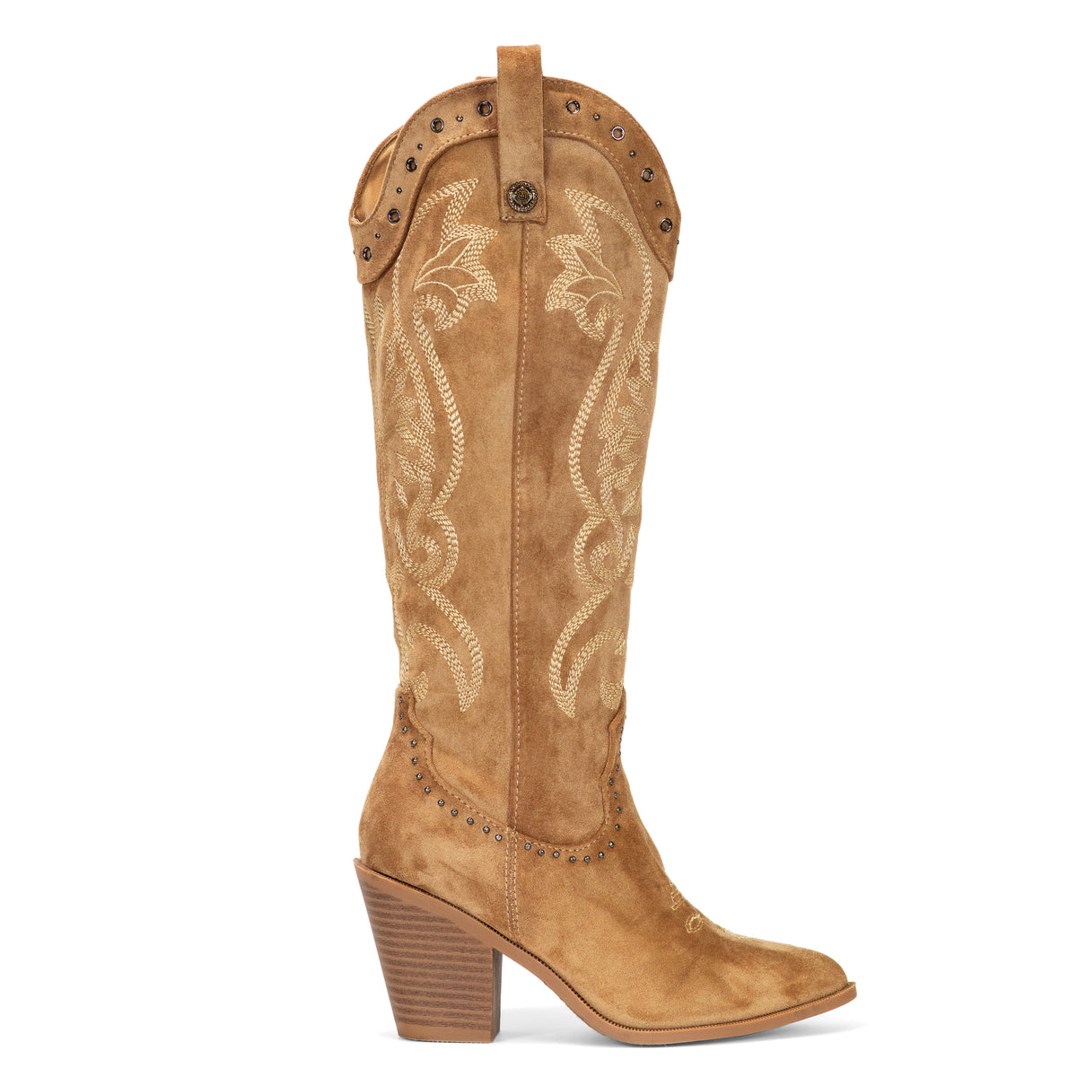 Texas - Cowgirl Western Boots for Women, Stitched Detailing