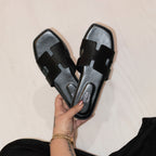 Sydney - Women's Comfort Insole Square Toe Slippers