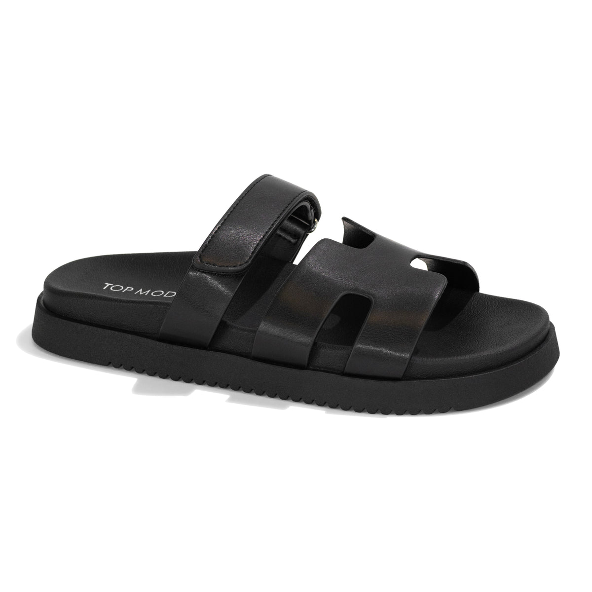 Lyon - Women's Adjustable Slide Platform Sandals