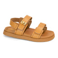 Daniela - Wide Fit Adjustable Double Strap Flat Sandals, Women’s Comfortable Summer Footwear, Cushioned Insole Stylish Casual Open Toe Sandals, Versatile Everyday Beach & Walking Shoes