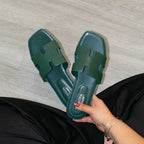Sydney - Women's Comfort Insole Square Toe Slippers
