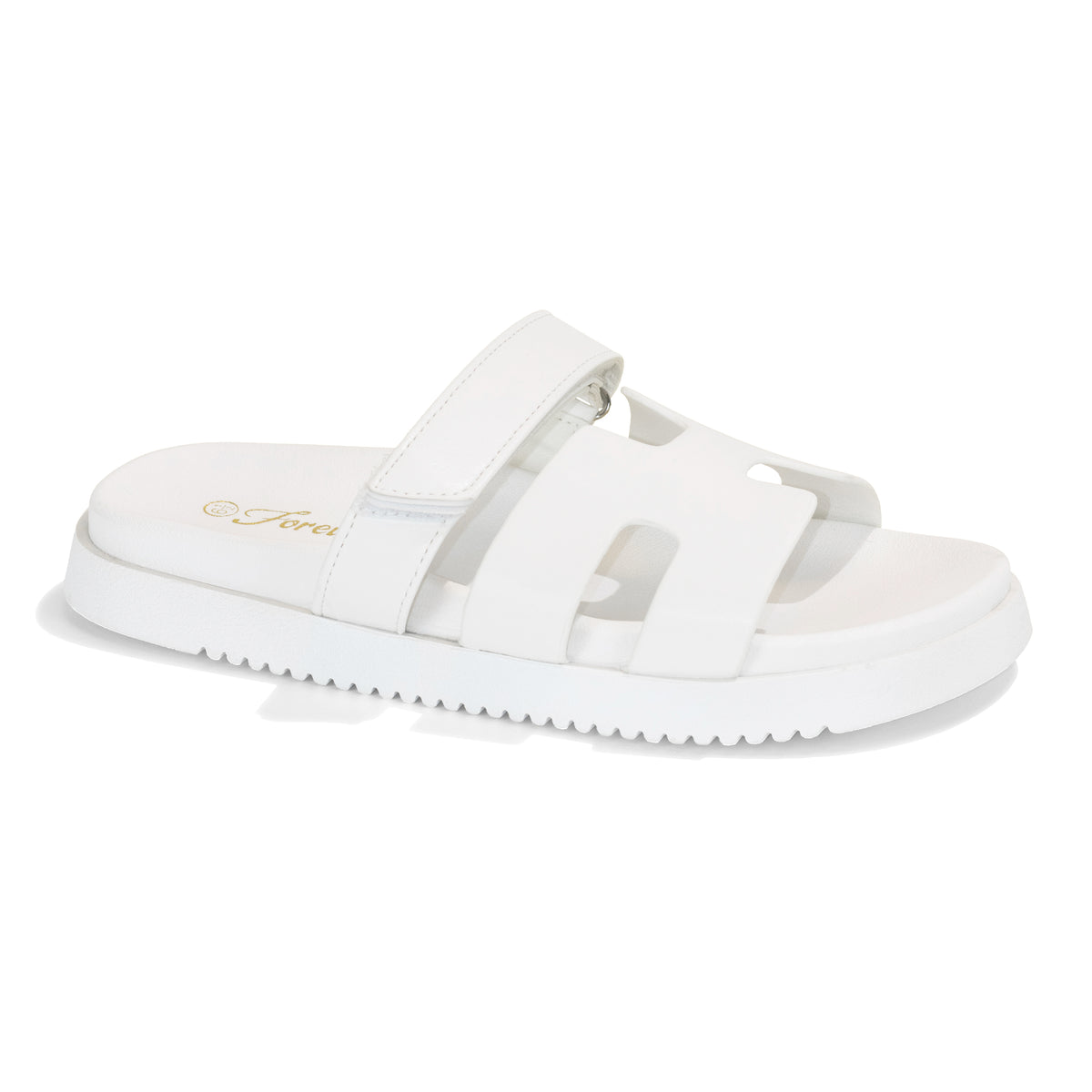 Lyon - Women's Adjustable Slide Platform Sandals