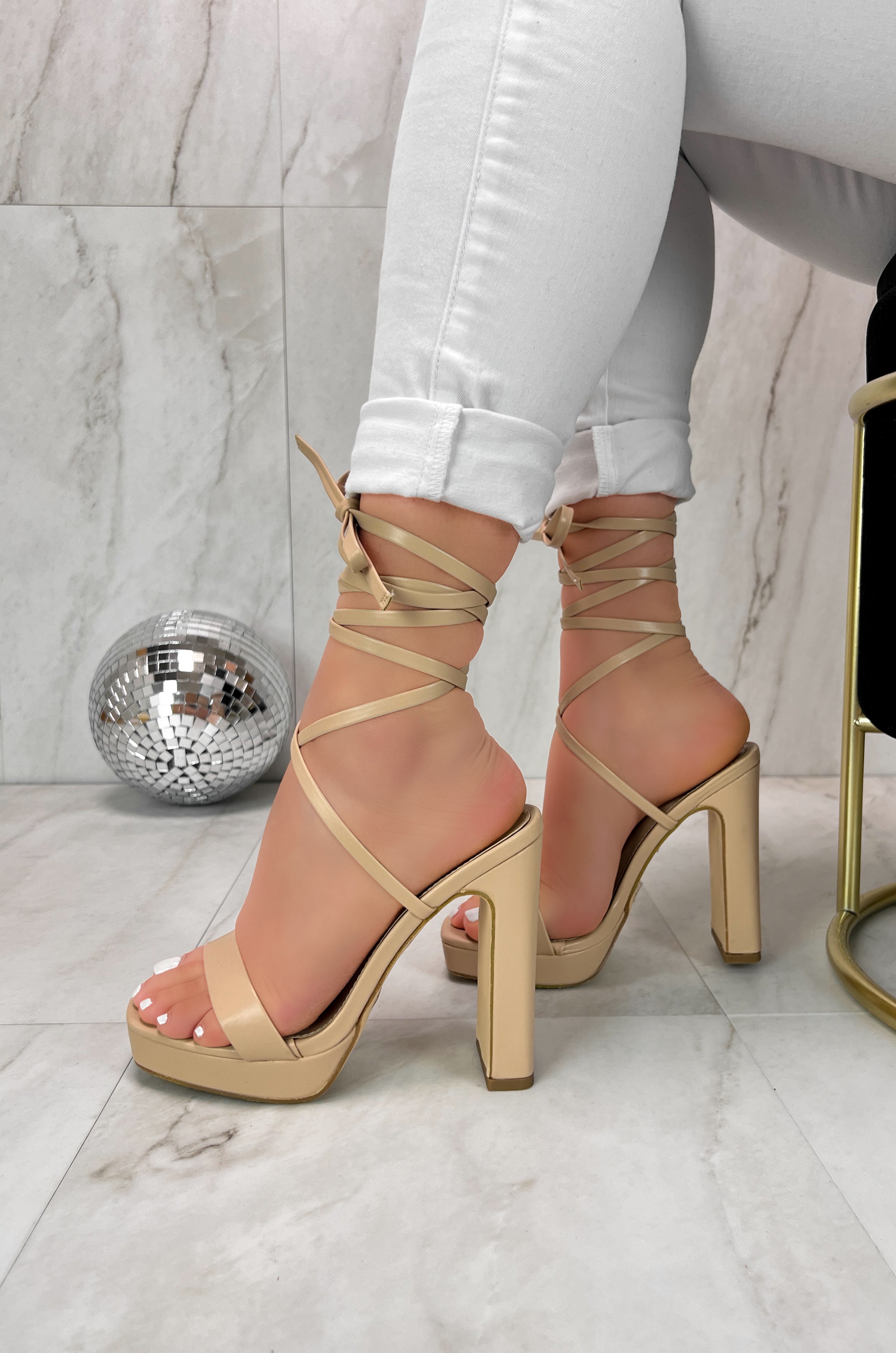 Lace Up Heels - Buy Lace Up Heels online in India